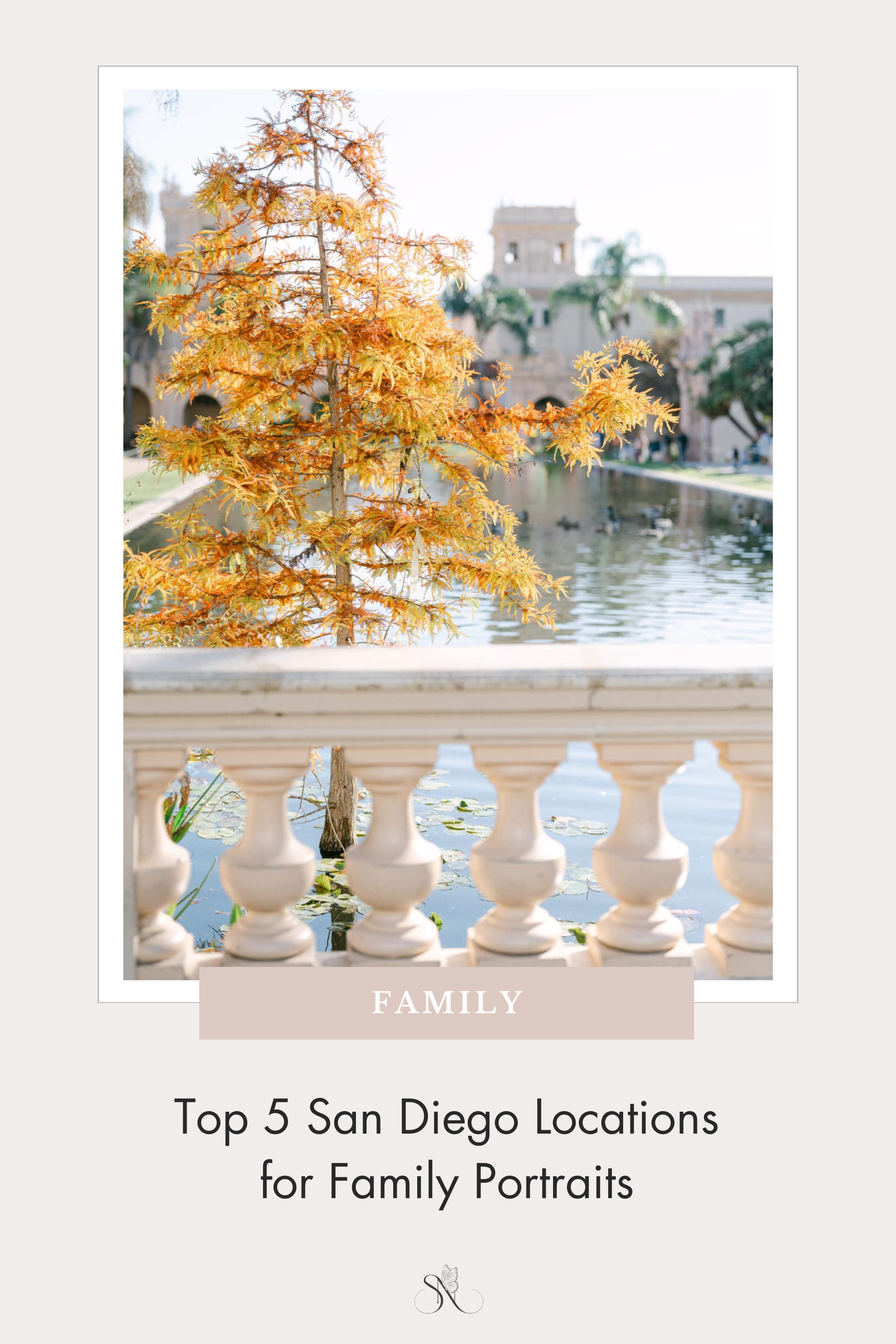 top 5 san diego locations for family portraits